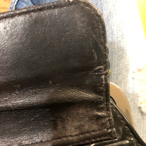 Gorgeous vintage shiny black purse - Picture 6 of 6